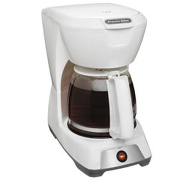Proctor Silex 43601 Drip coffee maker 12cups White coffee maker