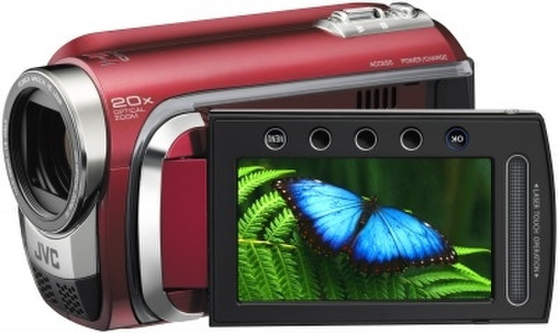 JVC GZ-HD300 Red