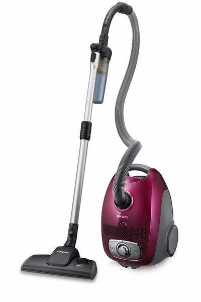 Samsung VC245V Cylinder vacuum 3L 2400W Bordeaux