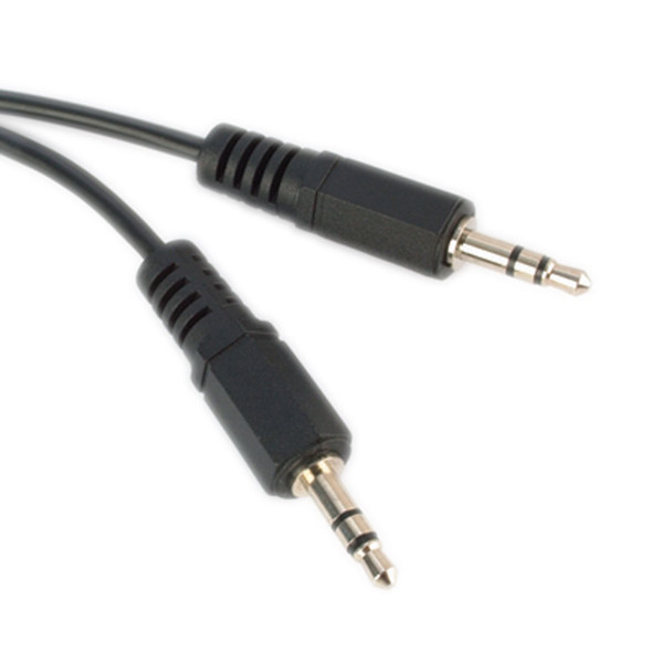 Videk 4106 1.2м 3.5mm 2.5mm Черный аудио кабель