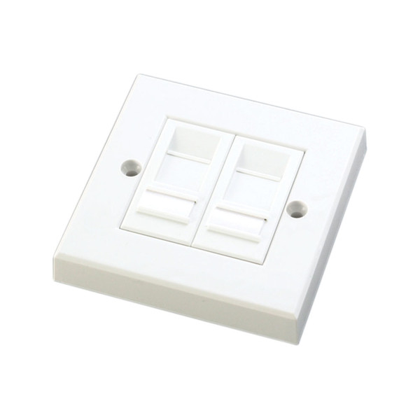 Videk 4144 White switch plate/outlet cover