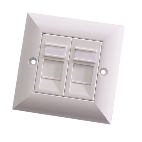 Videk 4296 White switch plate/outlet cover