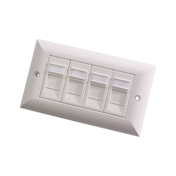 Videk 6228 White switch plate/outlet cover