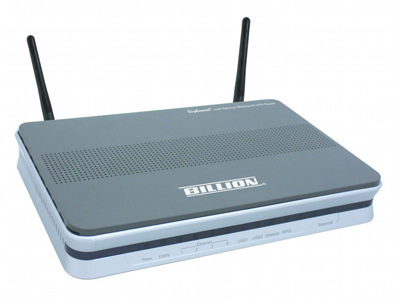 Billion BiPAC 6300NX Gigabit Ethernet Schwarz, Grau