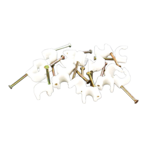 Videk 7699-5 Metallic,White 100pc(s) cable clamp