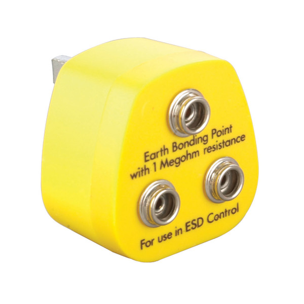 Videk 8351 Yellow power plug adapter
