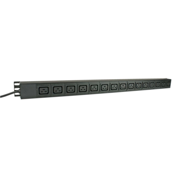 Videk 9241A-8 8AC outlet(s) Black power distribution unit (PDU)