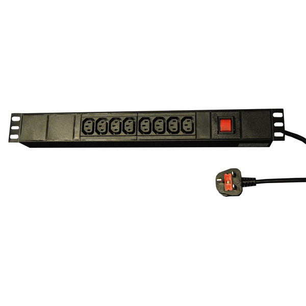 Videk 9428 12AC outlet(s) Black power distribution unit (PDU)