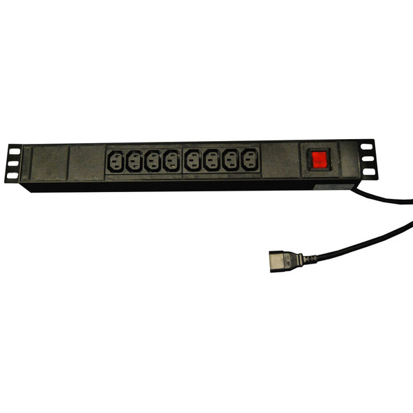 Videk 9428IEC 10AC outlet(s) Schwarz Stromverteilereinheit (PDU)