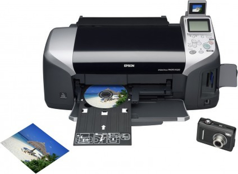 Epson Stylus Photo R320 Inkjet 5760 x 1440DPI Black,Grey,Silver photo printer