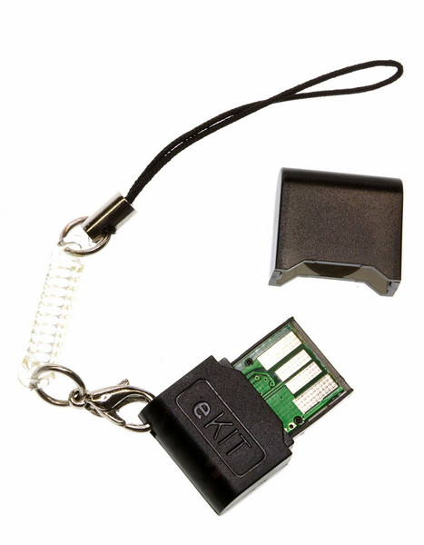 ekit HTCSENCR USB Черный устройство для чтения карт флэш-памяти
