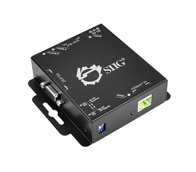 Siig CE-H21T11-S1 AV transmitter & receiver Black AV extender