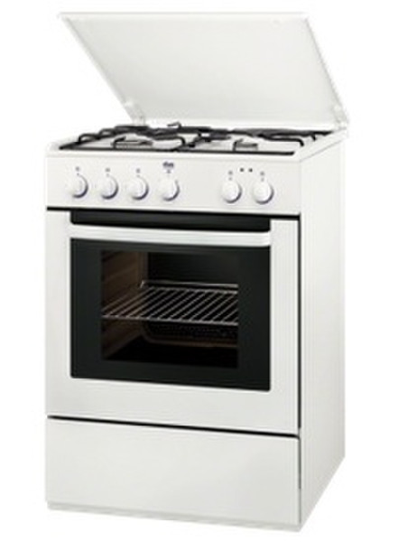 Faure FCM661NWC Freestanding Combi hob A White cooker