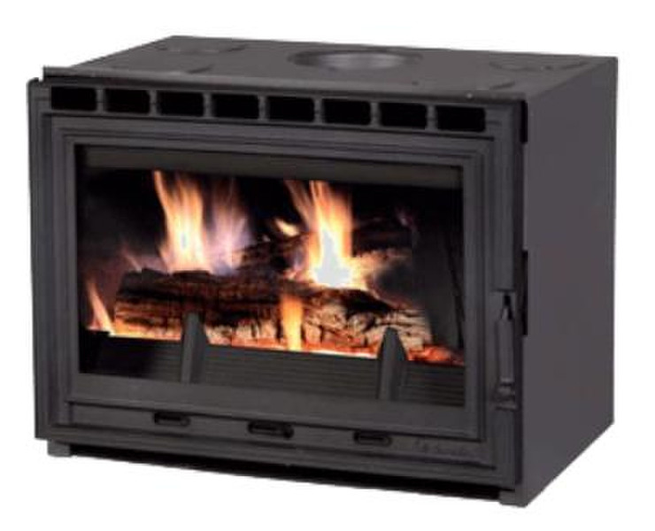 Deville Regain 65 Turbo Built-in fireplace Firewood Black