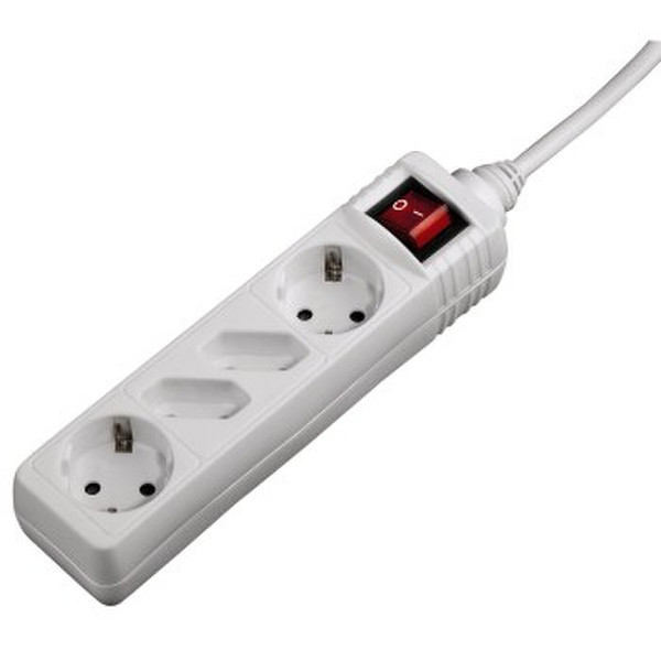 Hama 00121922 4AC outlet(s) 230V 1.4m White surge protector