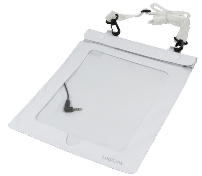 LogiLink AA0037W 10Zoll Sleeve case Weiß Tablet-Schutzhülle