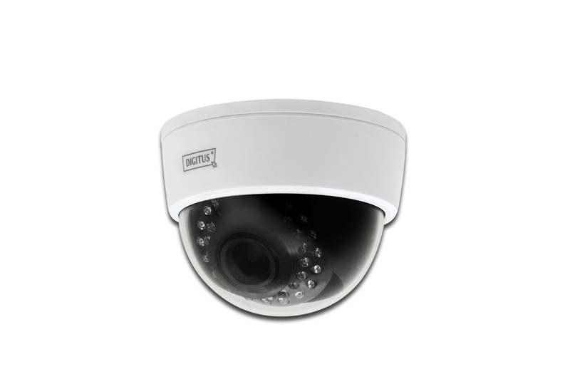 ASSMANN Electronic Plug&View OptiDome IP security camera Innenraum Kuppel Weiß