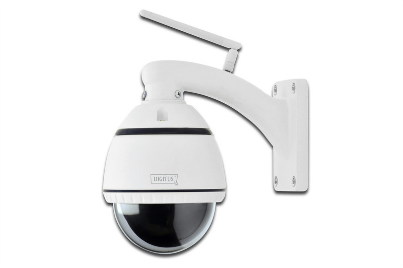 ASSMANN Electronic Plug&View OptiZoom IP security camera В помещении и на открытом воздухе Dome Белый