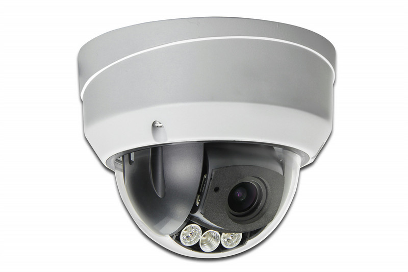 Digitus DN-16082 IP security camera Innen & Außen Kuppel Weiß Sicherheitskamera
