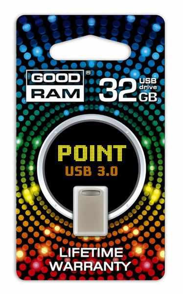 Goodram 32GB Point 32ГБ USB 3.0 Cеребряный USB флеш накопитель