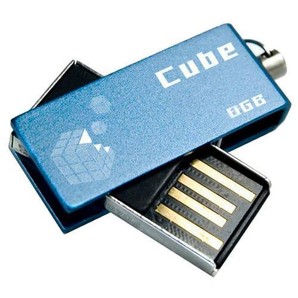 Goodram PD8GH2GRCUBR9 8GB USB 2.0 Blue USB flash drive