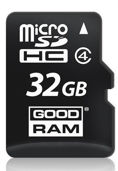 Goodram 32GB microSDHC Class 4 32GB MicroSDHC Class 4 Speicherkarte