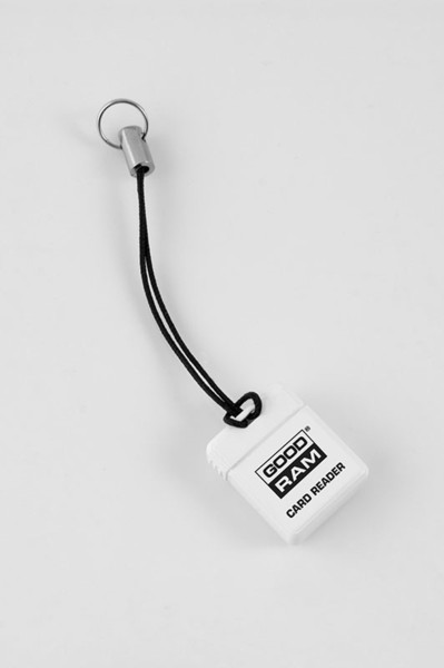 Goodram USDRSGRBL10 USB 2.0 Белый устройство для чтения карт флэш-памяти
