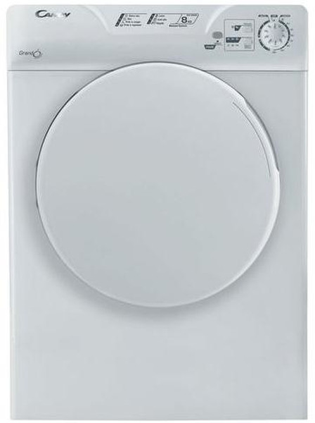 Candy GCV 580NC freestanding Front-load 8kg C White tumble dryer