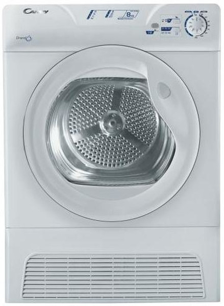 Candy GCC 581 NB freestanding Front-load 8kg B White tumble dryer