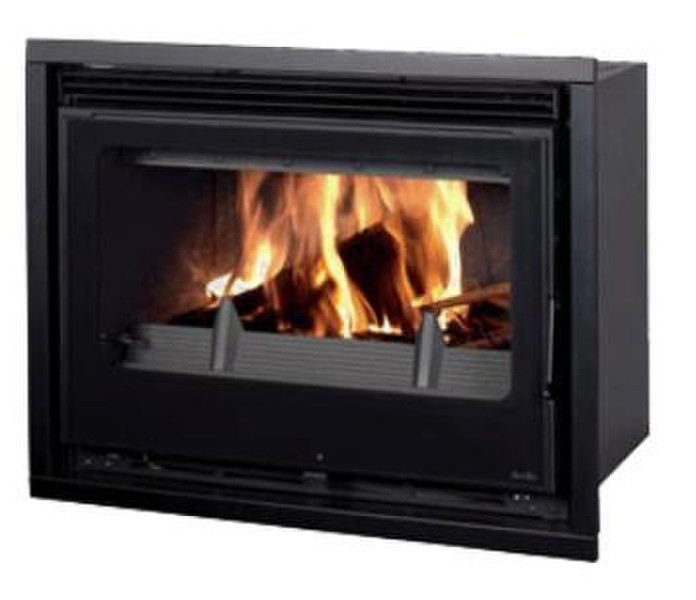 Deville Bijou 65 Turbo vision Built-in fireplace Firewood Schwarz