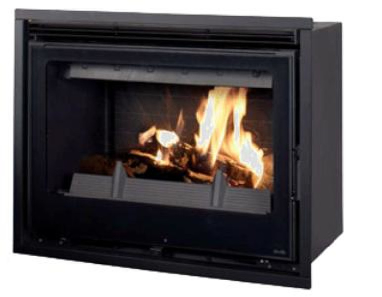 Deville Bijou 71 Turbo vision Built-in fireplace Firewood Schwarz
