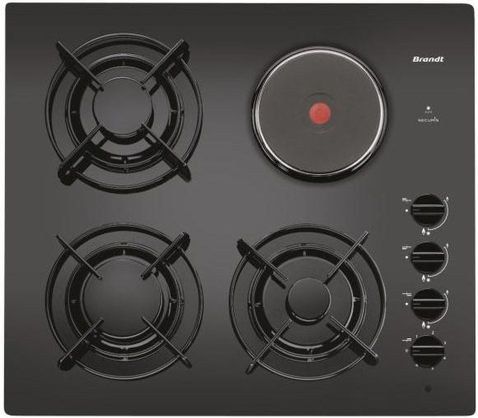 Brandt TG1213B built-in Combi Black hob
