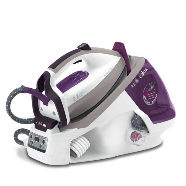 Calor Express Auto Control Dry & Steam iron Autoclean Catalys soleplate 2200Вт Пурпурный, Белый