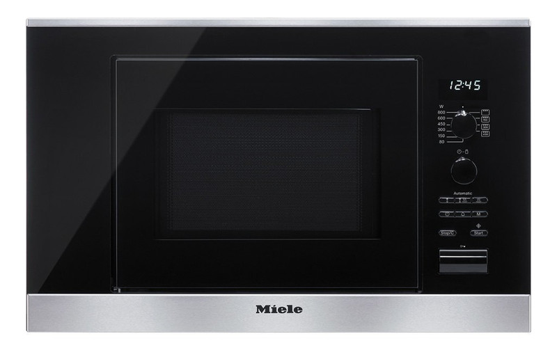 Miele M 6032 Built-in 17L Black,Stainless steel microwave
