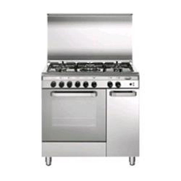 Glem UQ85GI3 Freestanding Gas Stainless steel cooker