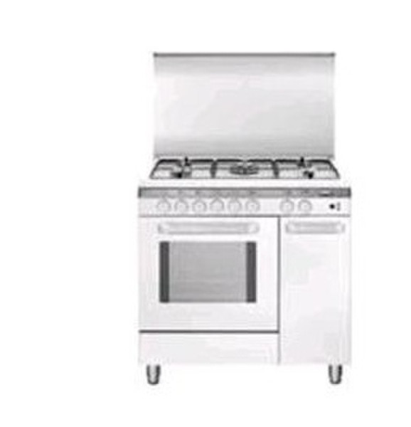 Glem UQ85GX3 Freestanding Gas White cooker