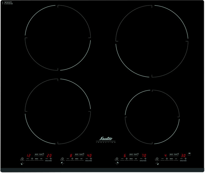 Sauter STI946B built-in Electric induction Black hob