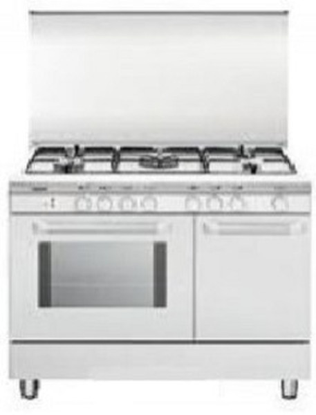 Glem UR96NX3 Freestanding Gas White cooker