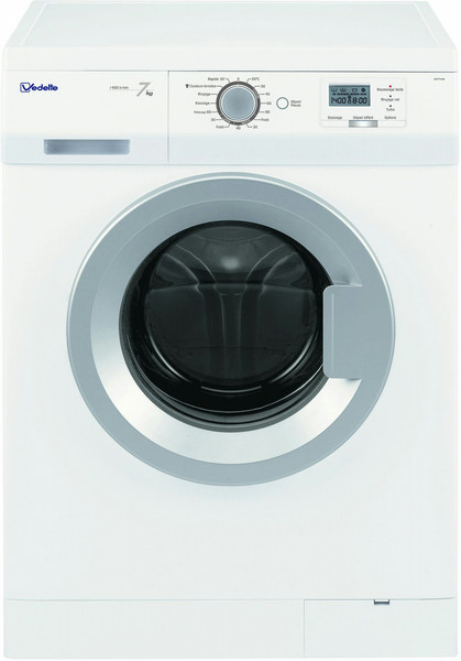 Vedette VLF7344B freestanding Front-load 7kg 1200RPM A+++-30% White washing machine