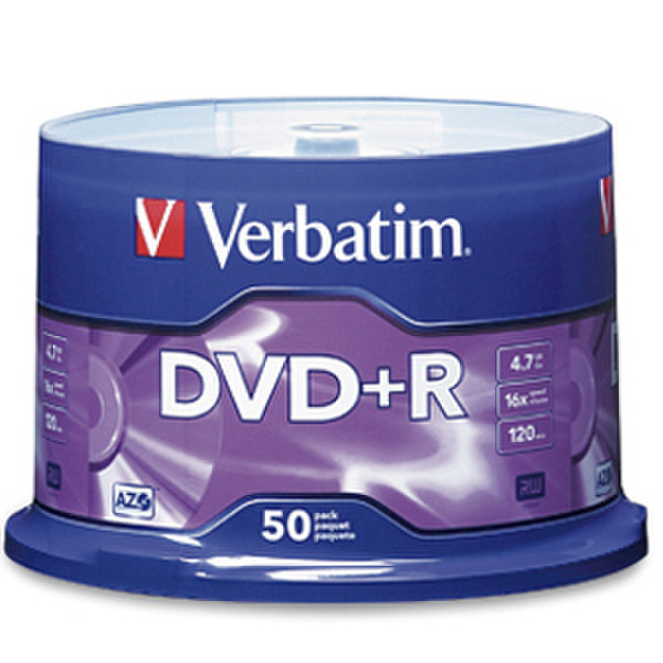 Verbatim 95037-6X50PK 4.7GB DVD+R 50pc(s) blank DVD