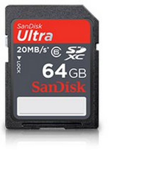Sandisk Ultra SDXC 64ГБ SDXC Class 6 карта памяти