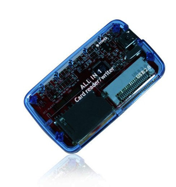 iMicro EXT-AI1-CS USB 2.0 Blue card reader