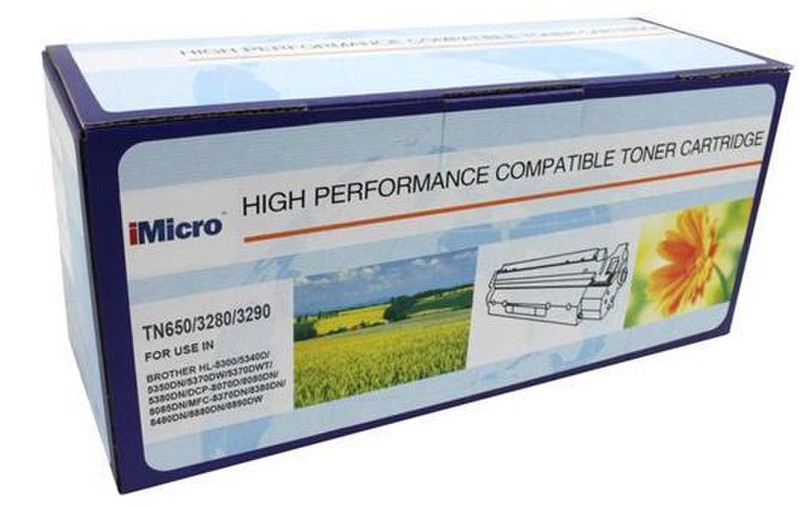 iMicro IM-TN650 8000страниц Черный тонер и картридж для лазерного принтера