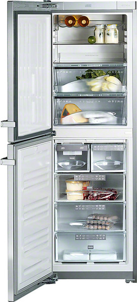 Miele KFN 14827 SDE ED/CS-2 Отдельностоящий 155л 117л A++ Нержавеющая сталь холодильник с морозильной камерой
