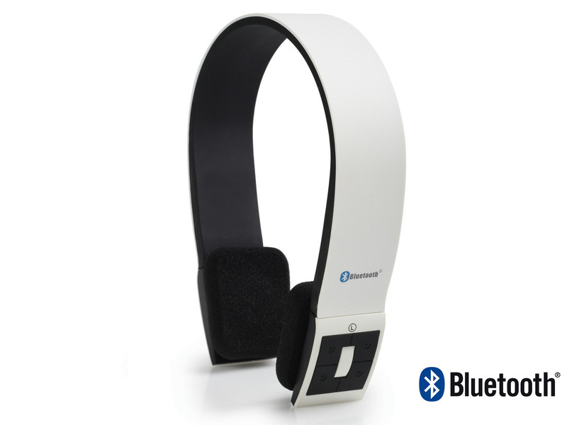 AudioSonic HP-1640 Binaural Kopfband Weiß Mobiles Headset