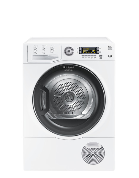 Hotpoint TCD 97B 6HY/N (EU) Отдельностоящий Фронтальная загрузка 9кг B Белый сушилка для белья