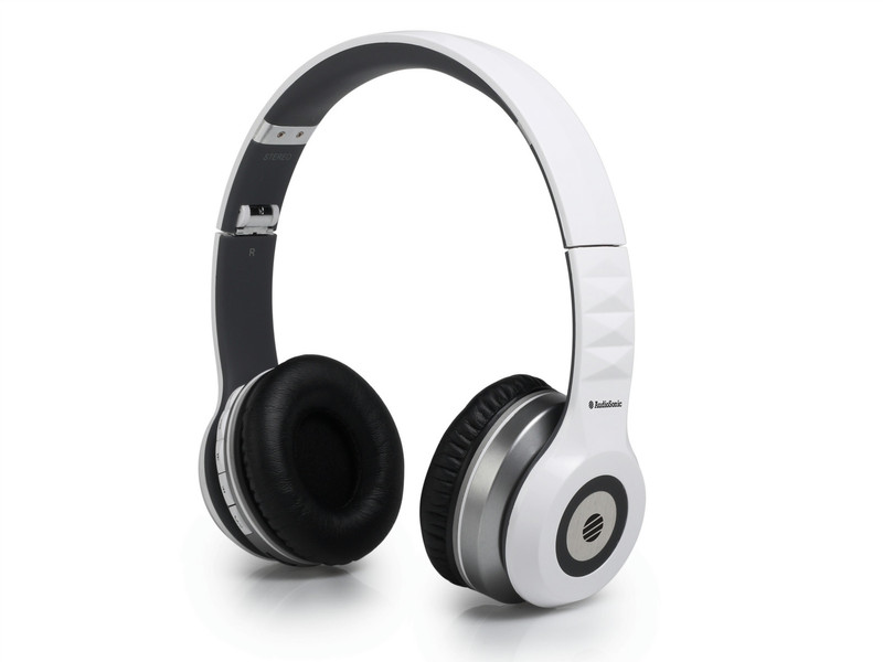 AudioSonic HP-1645 Binaural Kopfband Weiß Mobiles Headset