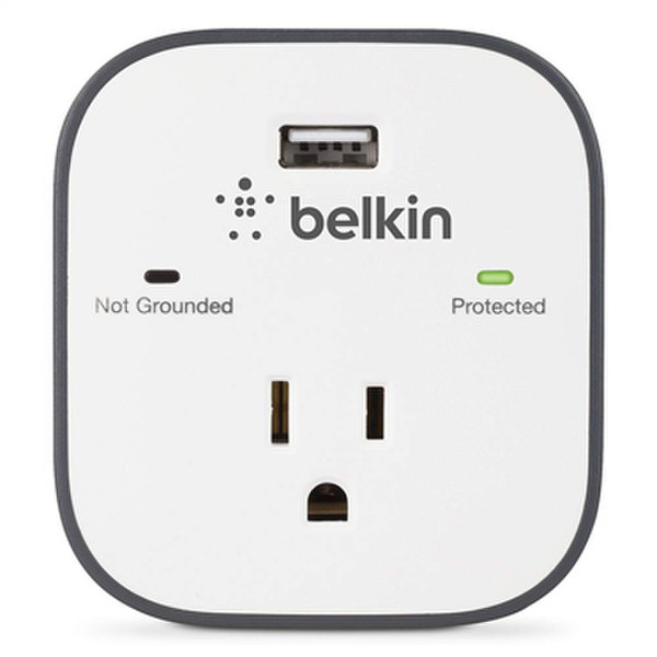 Belkin BV101050fcCW 1AC outlet(s) White surge protector