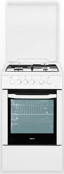 Beko CSE 53010 DW Freistehend Combi hob A Weiß Küchenherd