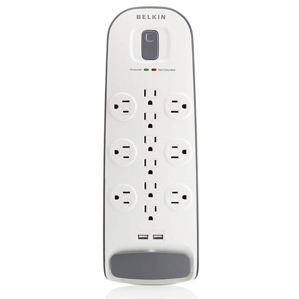 Belkin BV112050fc-06 12AC-Ausgänge 1.83m Weiß Spannungsschutz